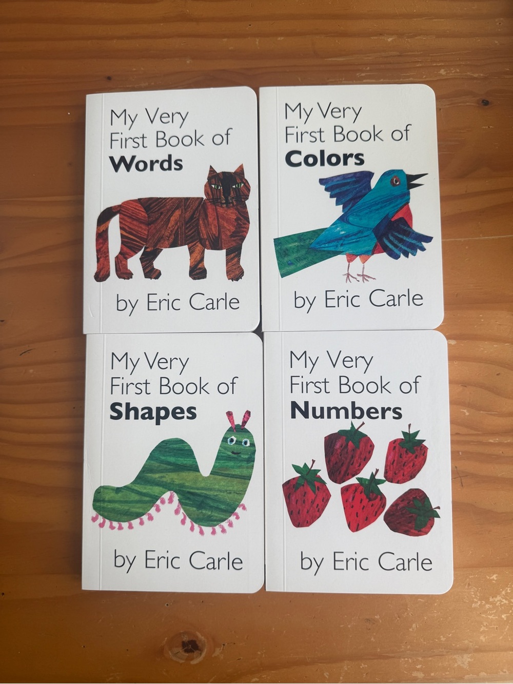 Eric Carle My Very First Books Set of 4